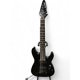 Used Schecter Guitar Research Used Schecter Guitar Research Omen 7 Black Solid Body Electric Guitar