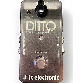 Used TC Electronic Used TC Electronic ditto Stereo Looper Pedal