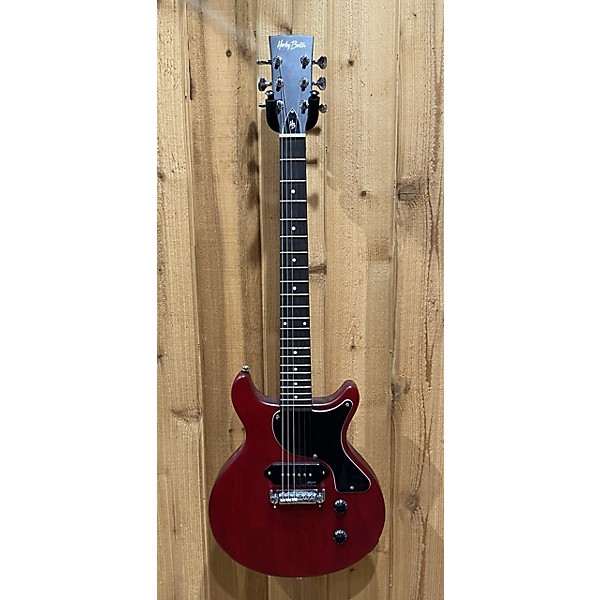 Used Used Harley Benton DC Junior Red Hollow Body Electric Guitar Red
