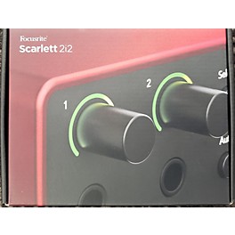 Used Focusrite Scarlett 2i2 Audio Interface