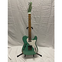 Used Fender 1960 Relic Telecaster Thinline Custom Seafoam Sparkle Solid Body Electric Guitar