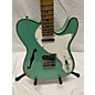 Used Fender 1960 Relic Telecaster Thinline Custom Seafoam Sparkle Solid Body Electric Guitar