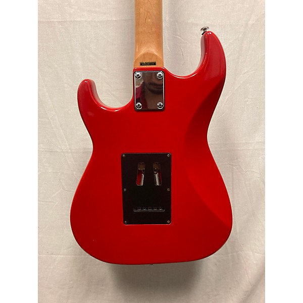 Used Greg Bennett Design by Samick Used Greg Bennett Design By Samick Malibu Red Solid Body Electric Guitar