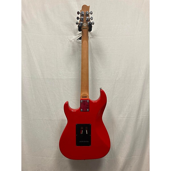 Used Greg Bennett Design by Samick Used Greg Bennett Design By Samick Malibu Red Solid Body Electric Guitar