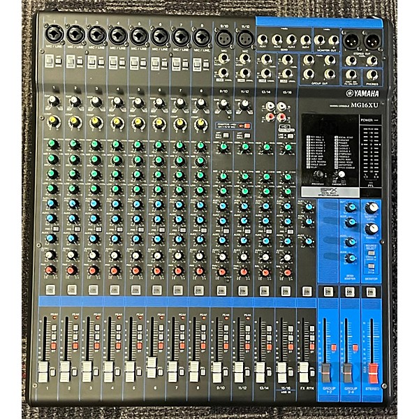 Used Yamaha Used Yamaha MG16XU Unpowered Mixer