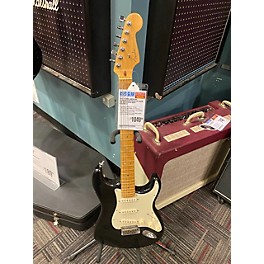 Used Fender Used Fender American Standard Stratocaster Black And White Solid Body Electric Guitar