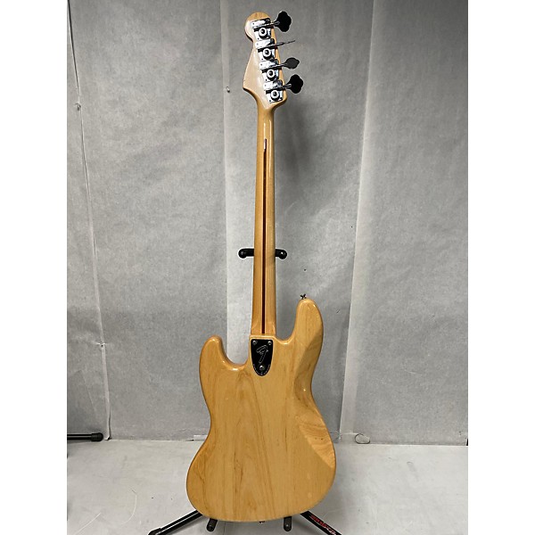 Used Fender Used Fender 1975 Reissue Jazz Bass Natural Electric Bass Guitar