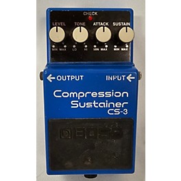 Used BOSS CS3 Compressor Sustainer Effect Pedal