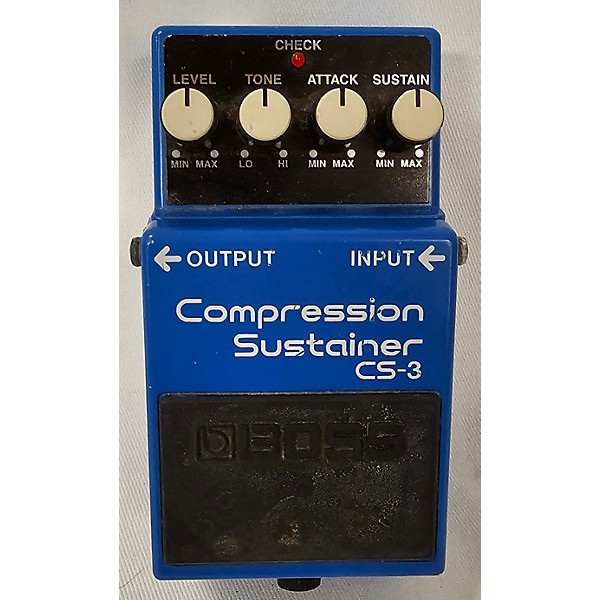 Used BOSS CS3 Compressor Sustainer Effect Pedal