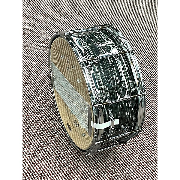 Used Used JJRUMS 14X5.5 Custom Snare Drum Black Oyster Pearl