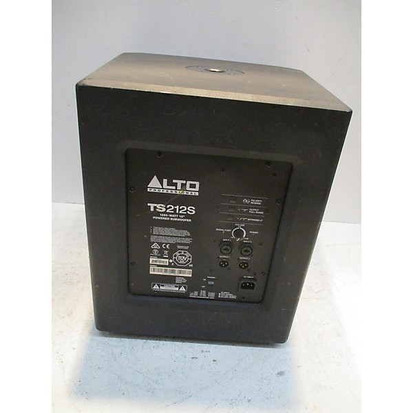 Alto ts212s subwoofer orders