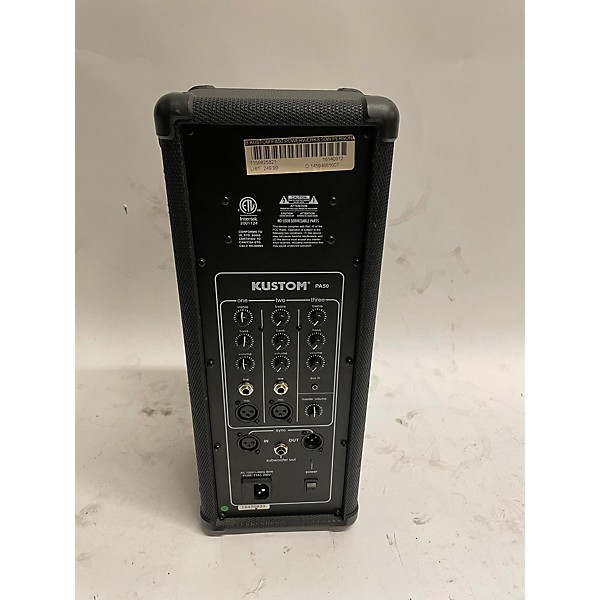 Used Kustom PA50 Powered Speaker