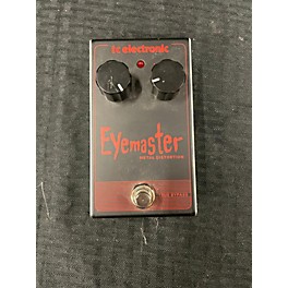 Used TC Electronic Used TC Electronic Eyemaster Metal Distortion Effect Pedal