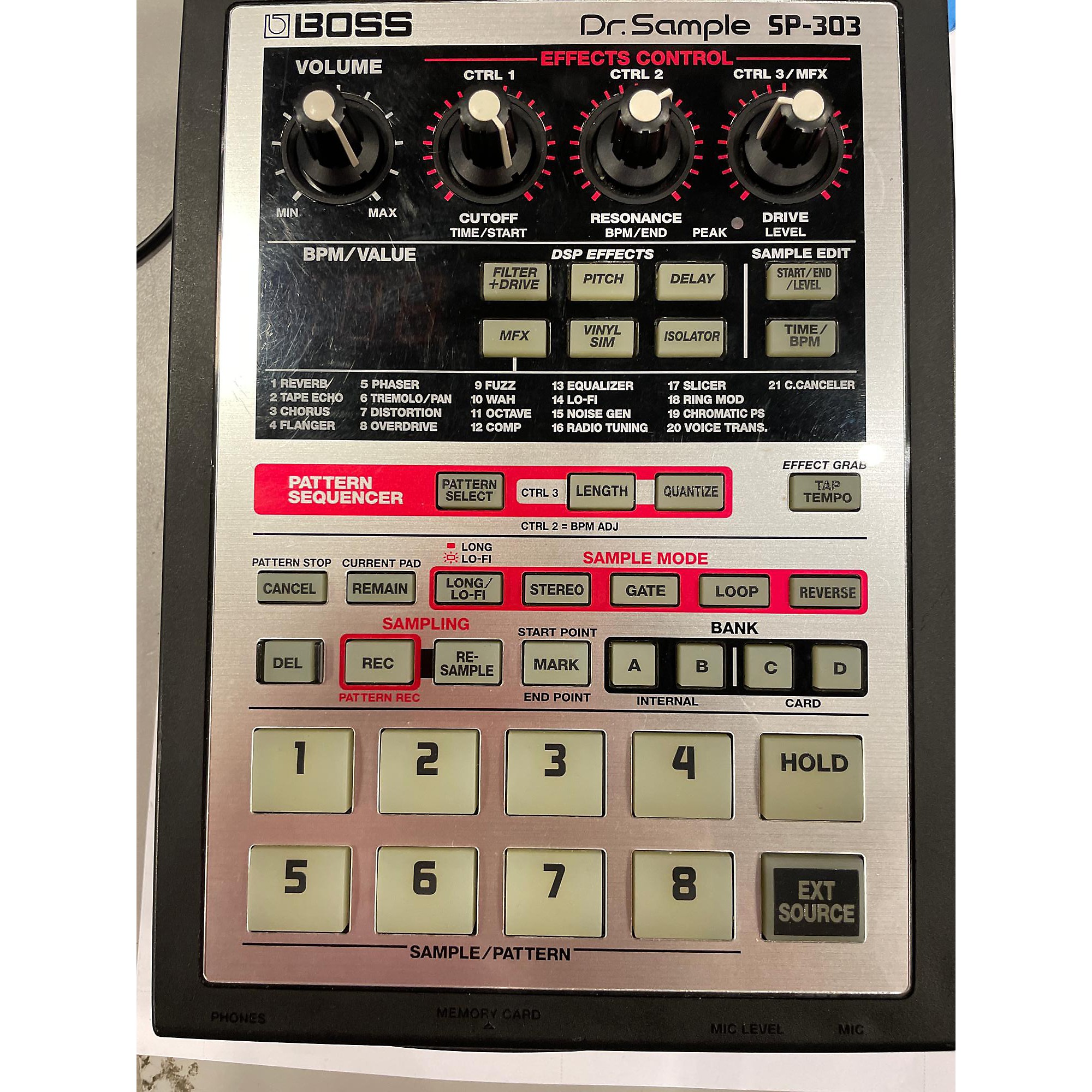 Used BOSS Sp-303 Sound Module | Guitar Center