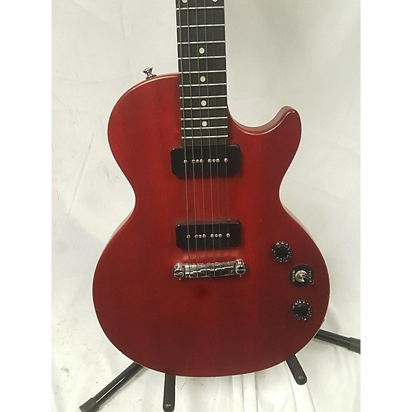 Used Epiphone Used Epiphone Les Paul Special P90 Worn Cherry Solid Body Electric Guitar