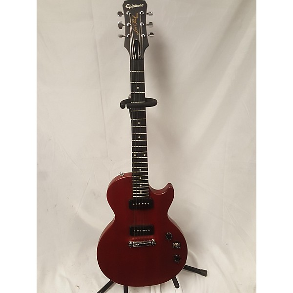 Used Epiphone Used Epiphone Les Paul Special P90 Worn Cherry Solid Body Electric Guitar