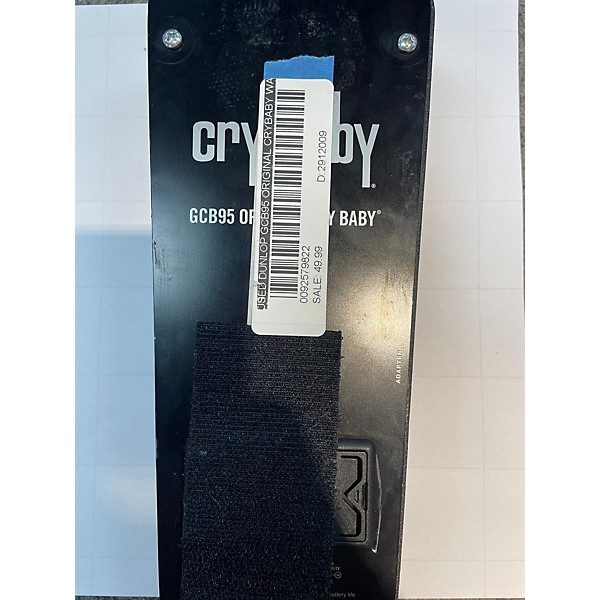 Used Dunlop GCB95 Original Crybaby Wah Effect Pedal