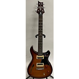 Used PRS Used PRS SE Custom 22 Semi-Hollowbody Tobacco Sunburst Hollow Body Electric Guitar