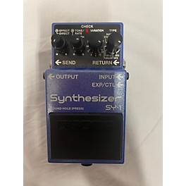 Used BOSS SY-1 Synthesizer Effect Pedal