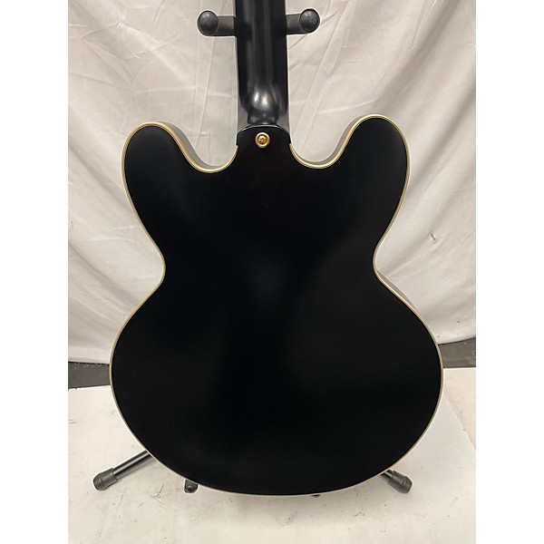 Used Epiphone Used Epiphone Emily Wolfe Sheraton Satin Black Hollow Body Electric Guitar