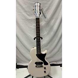 Used Epiphone Used Epiphone Billy Joe Armstrong Les Paul Junior White Solid Body Electric Guitar