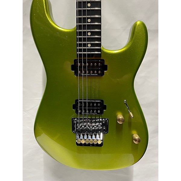 Used Charvel Used Charvel Pro Mod San Dimas HH FR ELECTRIC GREEN Solid Body Electric Guitar