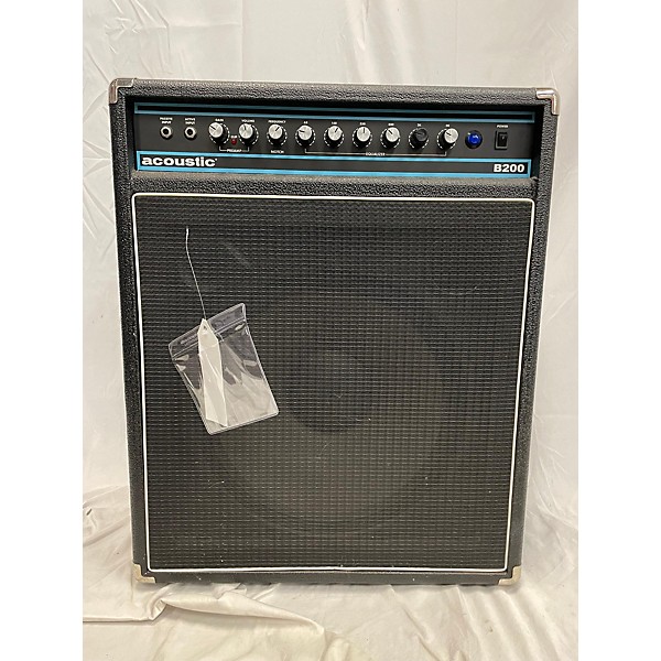 Used Acoustic B200 200W 1x15 Bass Combo Amp