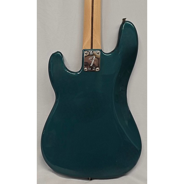 Used Fender Player Precision Bass Electric Bass Guitar Ocean Turquoise