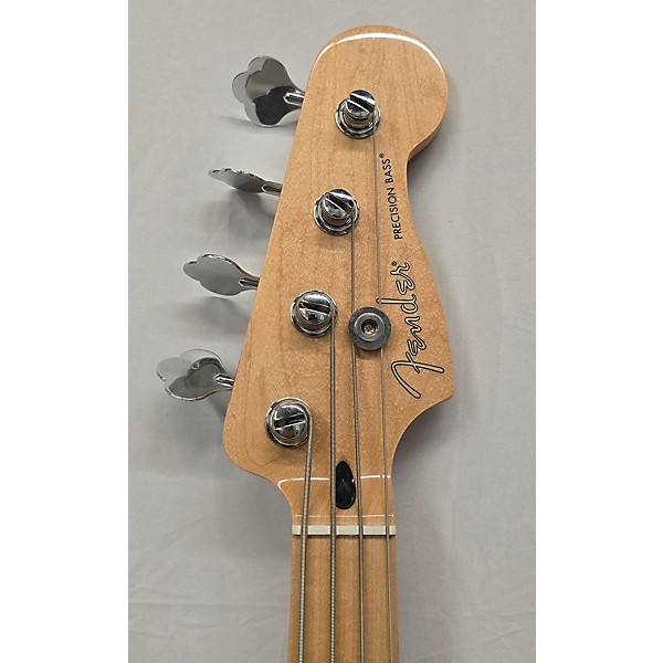 Used Fender Player Precision Bass Electric Bass Guitar Ocean Turquoise