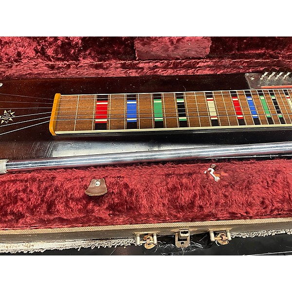 Vintage Vega Vintage 1950s Vega Console 6 Steel Natural Lap Steel