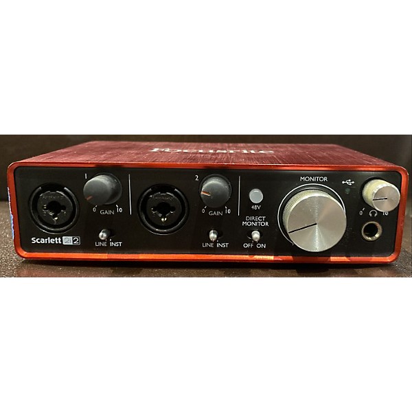 Used Focusrite Scarlett 2i2 Gen 3 Audio Interface Guitar Center