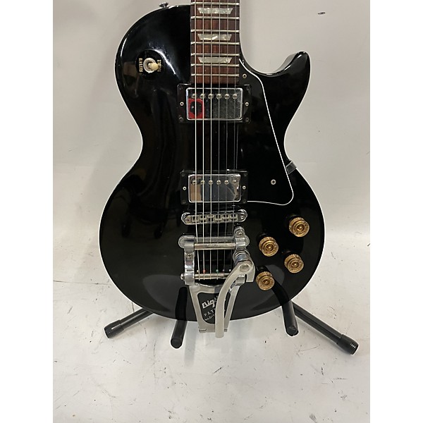 Used Gibson Used Gibson Les Paul Studio Black Solid Body Electric Guitar