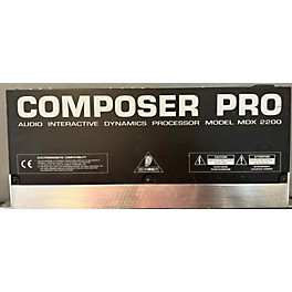 Used Behringer MDX2200 Compressor