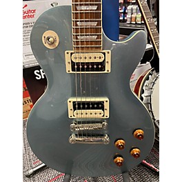 Used Epiphone Used Epiphone Les Paul Traditional PRO III Pelham Blue Solid Body Electric Guitar