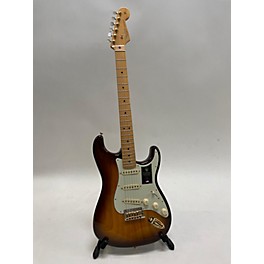 Used Fender Used 2021 Fender 75TH ANNIVERSARY COMMEMORATIVE AMERICAN STRATOCASTER 2 COLOR BOURBON BURST Solid Body Electri...