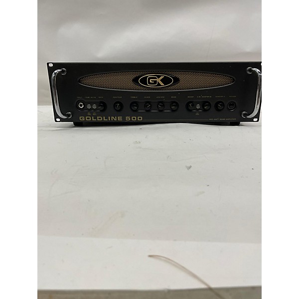 Used Gallien-Krueger Goldline 500 Bass Amp Head