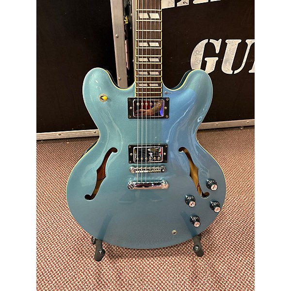 Used Epiphone Used Epiphone Noel Gallagher SUPERNOVA MANCHESTER BLUE Hollow Body Electric Guitar