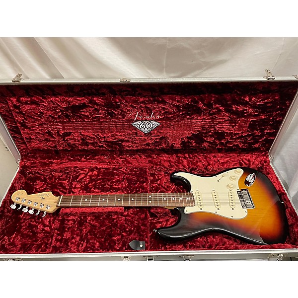 Used Fender Used Fender 60th Anniversary American Standard Stratocaster 2 Color Sunburst Solid Body Electric Guitar