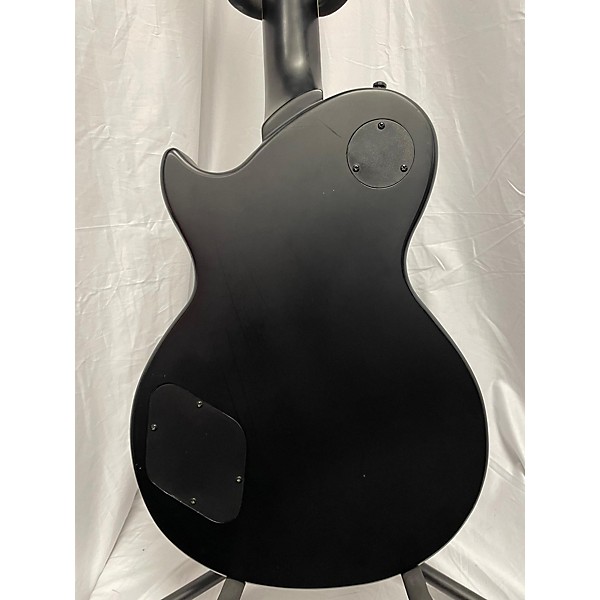 Used Bossman Used 2022 BOSSMAN HARD LUCK KINGS SERIES ( LP ) Satin Black Solid Body Electric Guitar