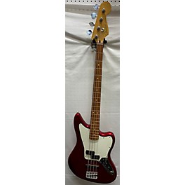 Used Fender Used Fender Jaguar Bass Candy Apple Red Electric Bass Guitar