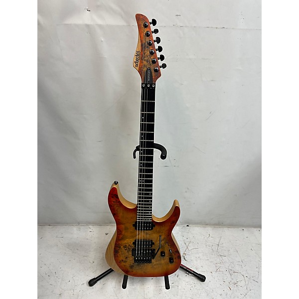 Used Schecter Guitar Research Used Schecter Guitar Research Reaper 6 FR Inferno Burst Solid Body Electric Guitar