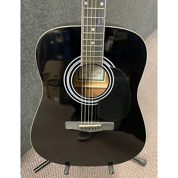 Used Zager Used Zager Easy Play Black Acoustic Guitar