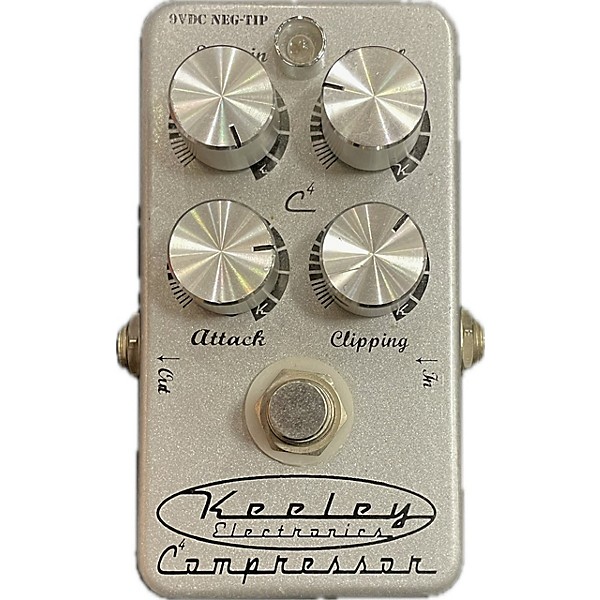 Used Keeley 4 Knob Compressor Effect Pedal