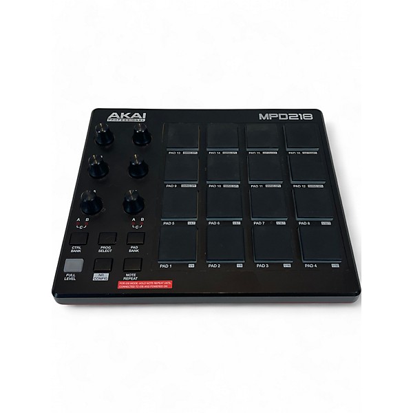 Used Akai Professional Used Akai Professional MPD218 MIDI Controller