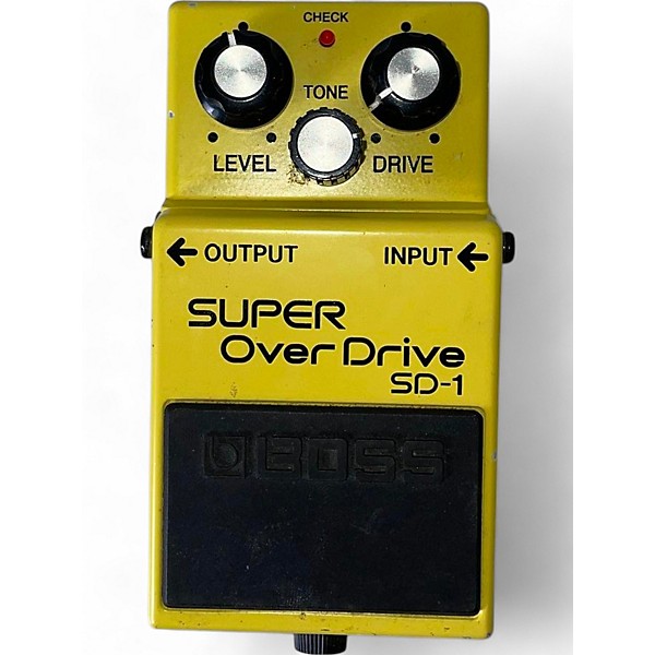 Used BOSS SD1 Super Overdrive Effect Pedal