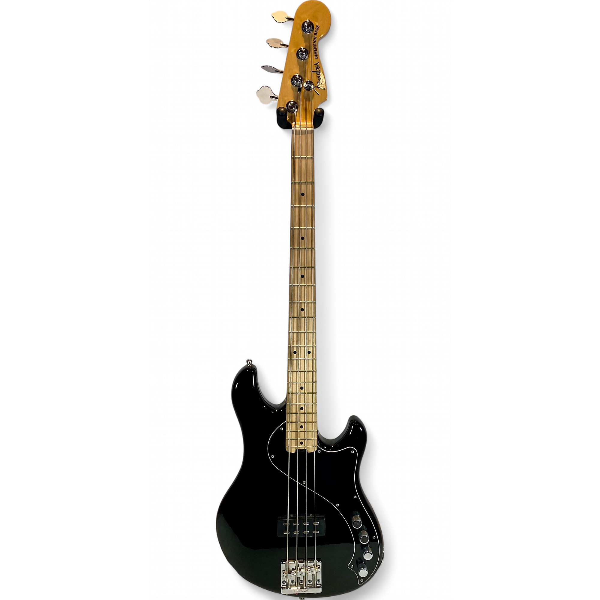Used Fender American Deluxe Dimension Bass IV Black Electric