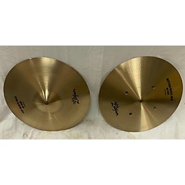 Used Zildjian 14in Quick Beat Hi Hat Pair Cymbal