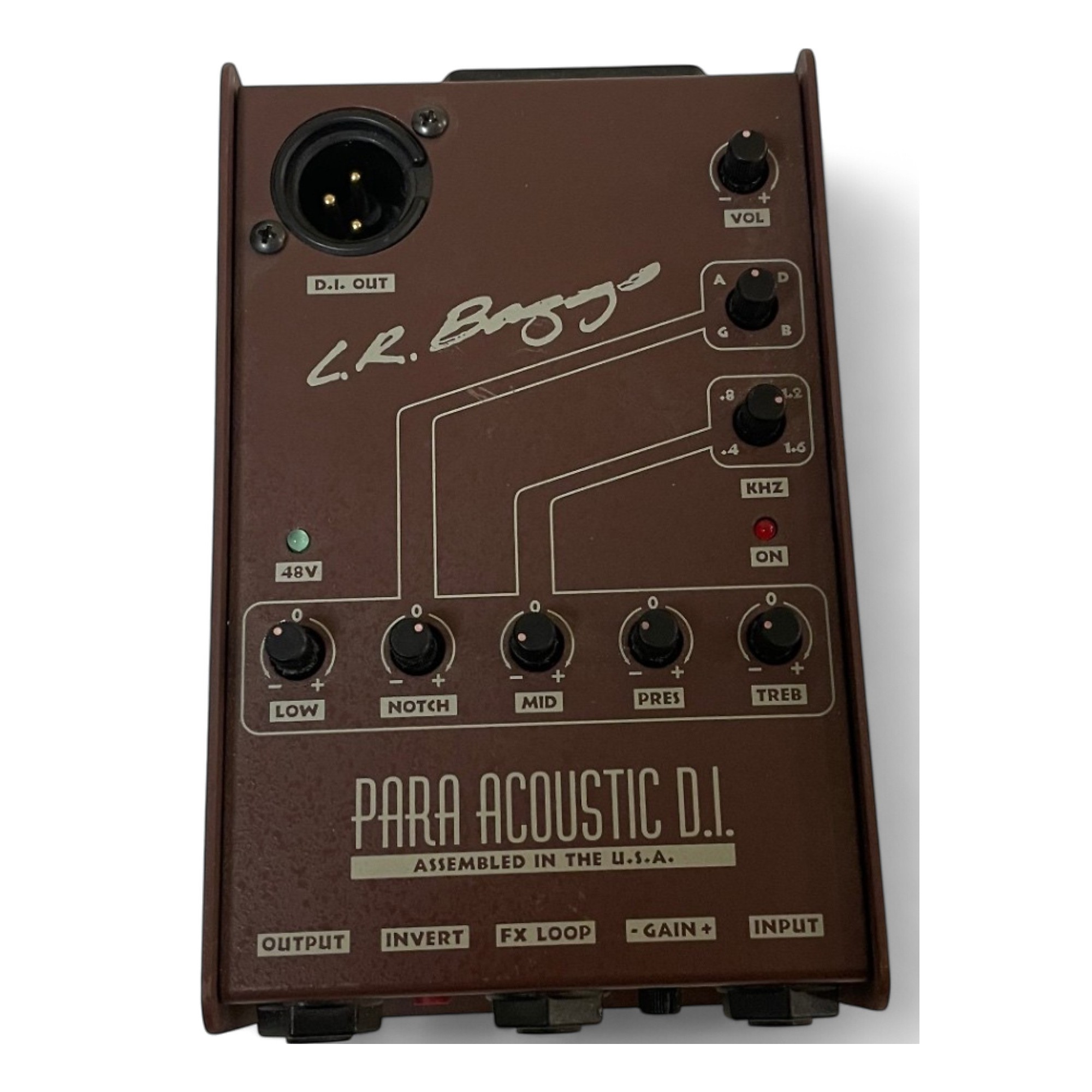 Used Lr Baggs Used LR Baggs Para Acoustic DI Direct Box Pre With EQ Direct  Box | Guitar Center