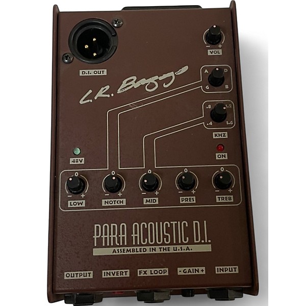 Used Lr Baggs Used LR Baggs Para Acoustic DI Direct Box Pre With EQ Direct Box