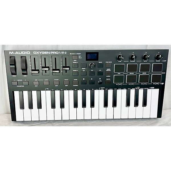 Used M-Audio Oxygen Pro Mini MIDI Controller